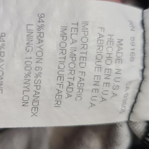 KAREN KANE animal print blouse M - Picture 6 of 6